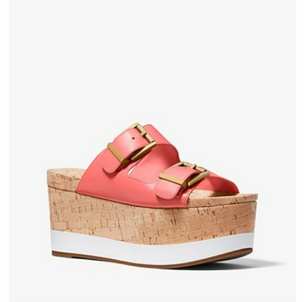 NWT Michael Kors flatform Sandal